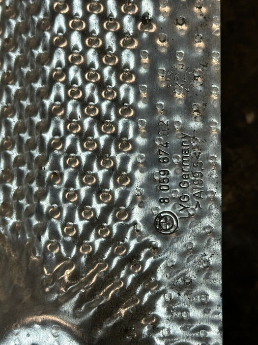 2020 BMW M4 F82 EXHAUST HEAT INSULATION SHIELD COVER OEM 8 059 674 02 805967402