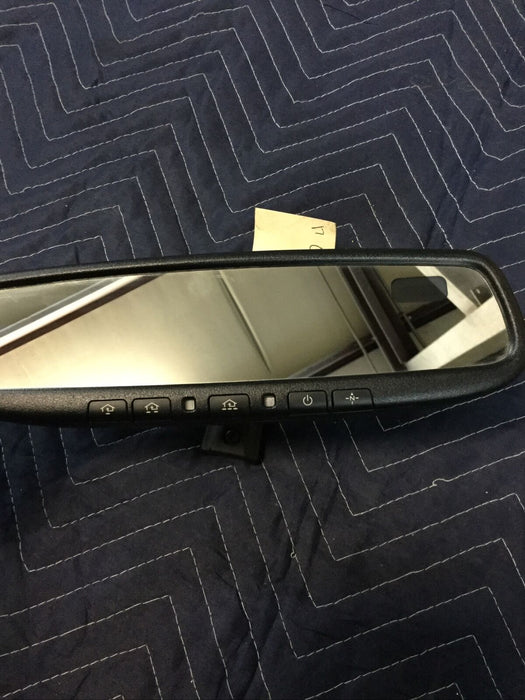 2015 INFINITI Q60 REAR VIEW MIRROR W/AUTO DIM & HOMELINK OEM 2009-2015