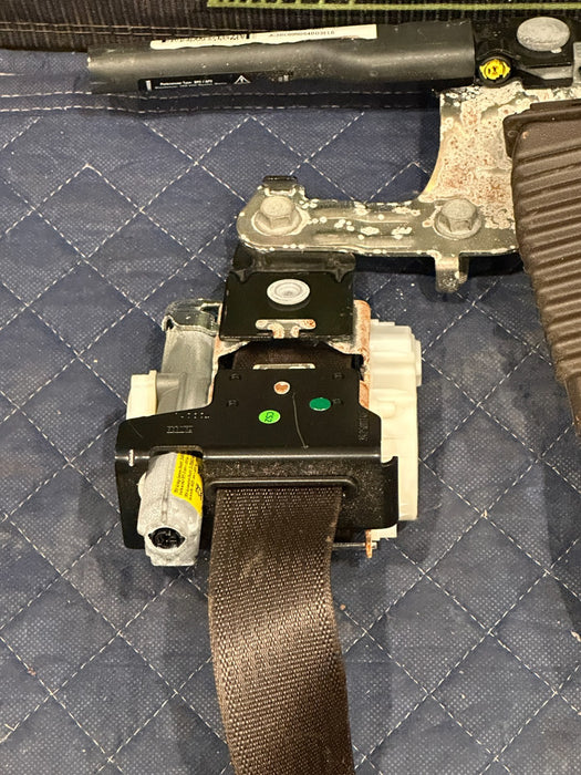 2017-2019 FORD F250 F350 KING RANCH BROWN FRONT RIGHT SEATBELT OEM