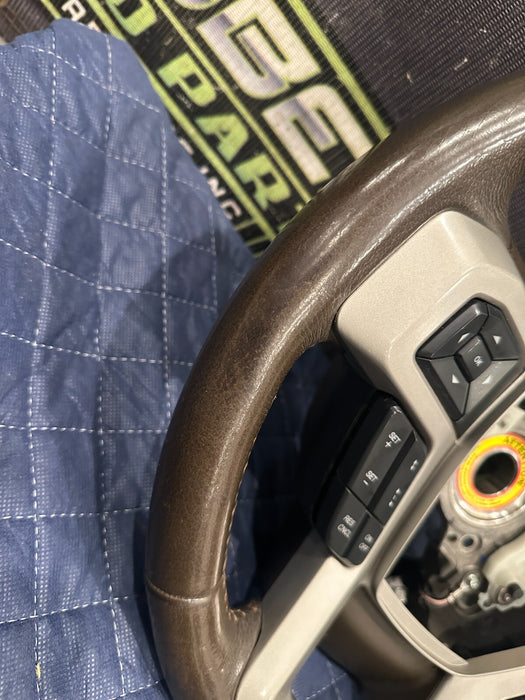 2019 FORD F250 F350 F450 LIMITED STEERING WHEEL STEERING/ADAPTIVE CRUISE OEM