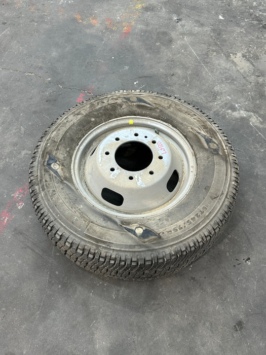 2017-2019 FORD F250 F350 DUALLY SPARE WHEEL RIM TIRE MICHELIN 245/75 R17 OEM