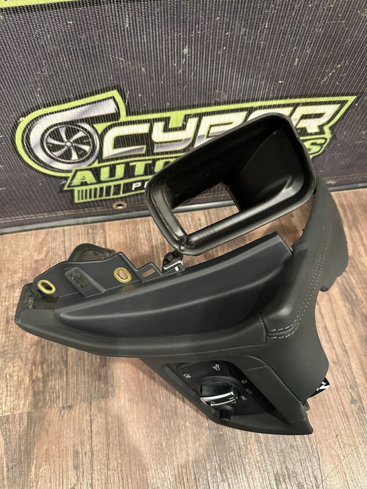 2017-18 AUDI R8 SPYDER DASHBOARD DASH END CAP TRIM LEFT LH OEM 4S1858969 C