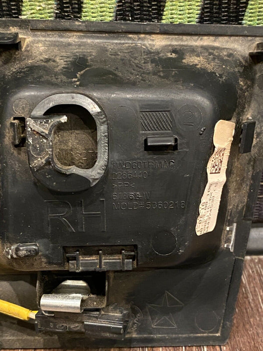 2017 DODGE RAM 3500 LIMITED PASSENGER RIGHT RELEASE HANDLE BEZEL TRIM OEM