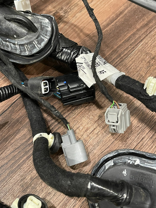 2021 FORD F450 FRONT DRIVER LEFT LH DOOR WIRING HARNESS OEM