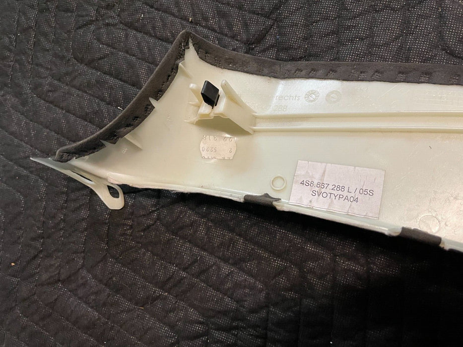 2017 AUDI R8 ALCANTERA LINING OEM 4S8-867-288-L