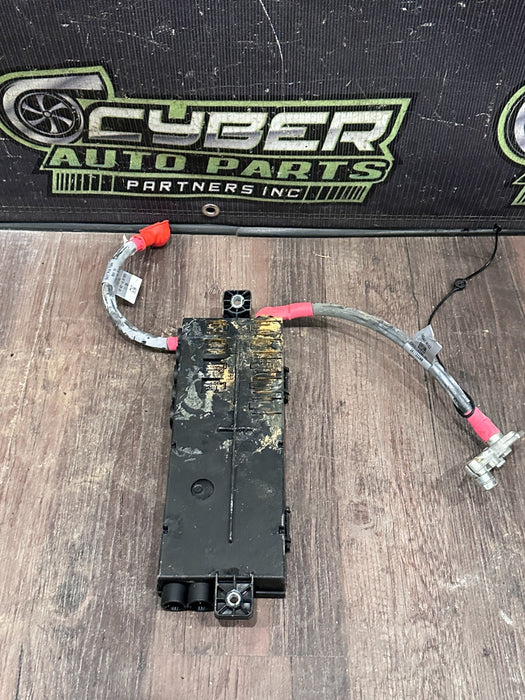 2015 JAGUAR F TYPE R POWER SUPPLY MODULE TRUNK POSITIVE BATTERY EX53 14300 AD