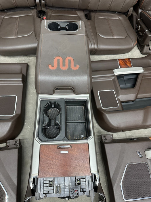 2017-2019 FORD F250 F350 F450 KING RANCH FRONT REAR SEATS ONLY!