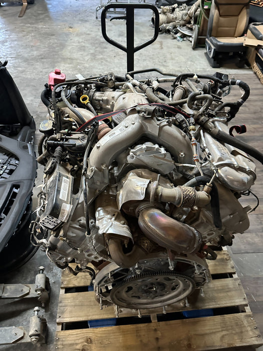 2023 2024 FORD F250 F350 F450 DIESEL HIGH OUTPUT 6.7L ENGINE 24K MILES COMPLETE