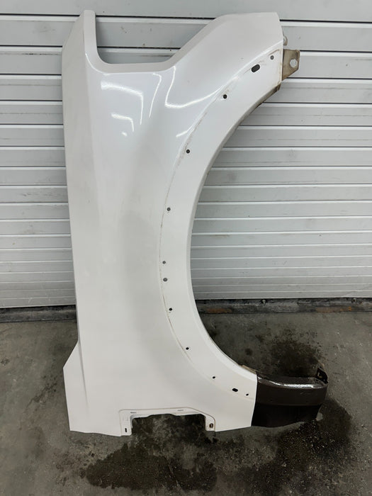 2017-2019 FORD F250 F350 KING RANCH FRONT RIGHT FENDER WHITE CARIBOU (UG,H5) OEM