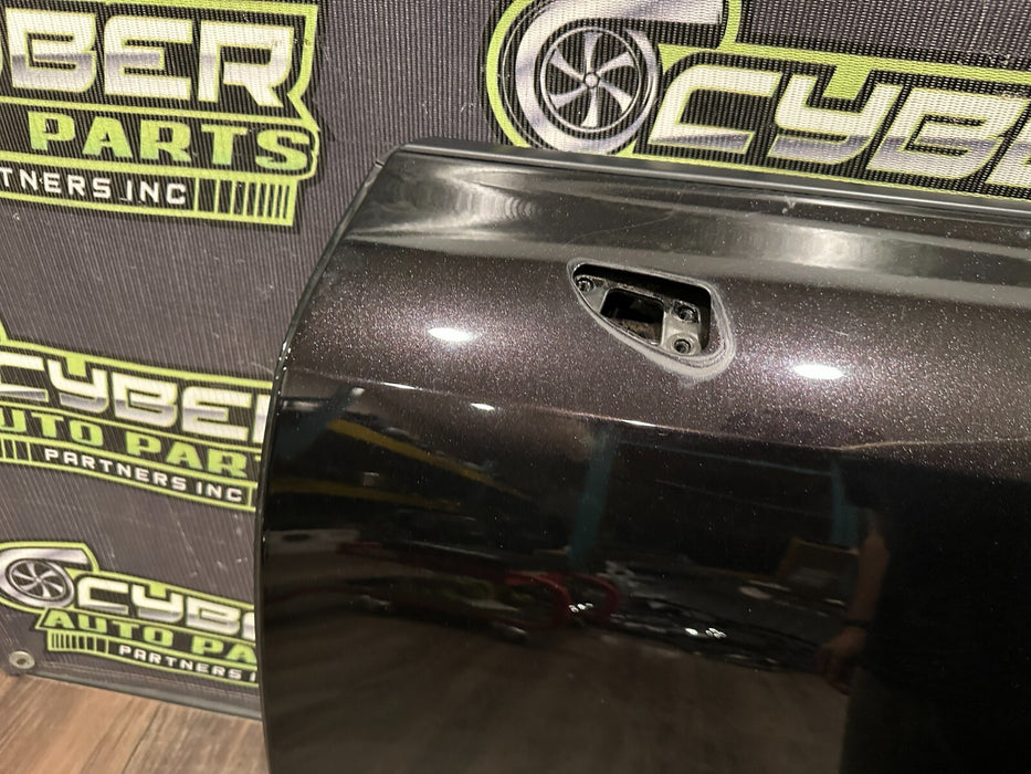 2014 AUDI R8 COUPE OEM LEFT DRIVER DOOR SHELL BLACK PANTHER CRYSTAL ~READ~