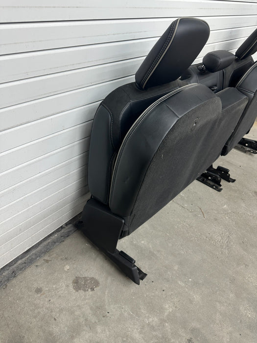 2024 DODGE RAM 3500 LARAMIE REAR LEATHER BLACK SEATS OEM *DENTS 4,5,9*