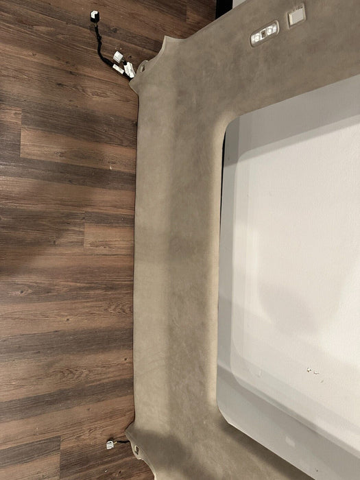 2017-2019 FORD F250 F350 LIMITED MOON ROOF HEADLINER CAMEL