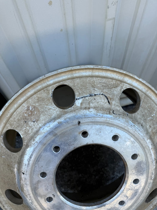 FORD F450 F550 RAM 4500 5500 19.5X6 ALUMINUM RIM OEM GENUINE 10 LUG 10 X225