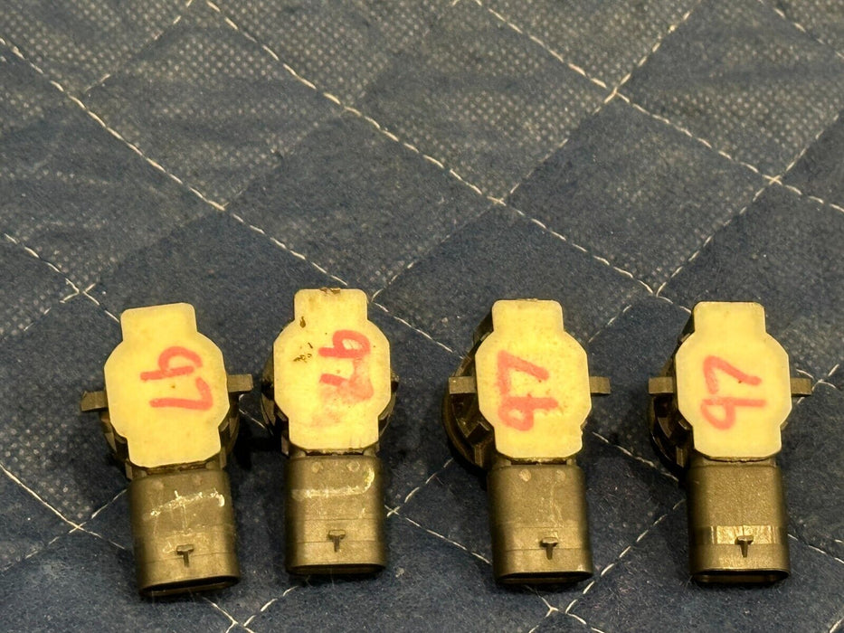 2015-2020 BMW M4 F82 REAR BUMPER PARKING SENSORS SET (4) OEM 7990758