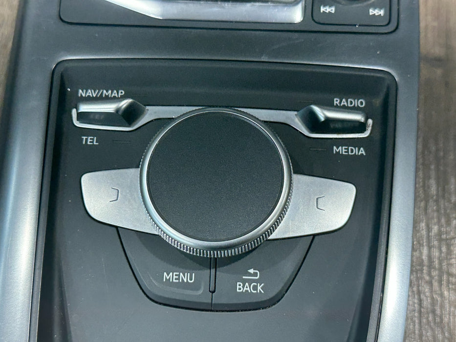 2017 AUDI R8 CENTER CONSOLE CONTROL BEZEL PANEL ASSEMBLY OEM *SCUFFS 12-15*