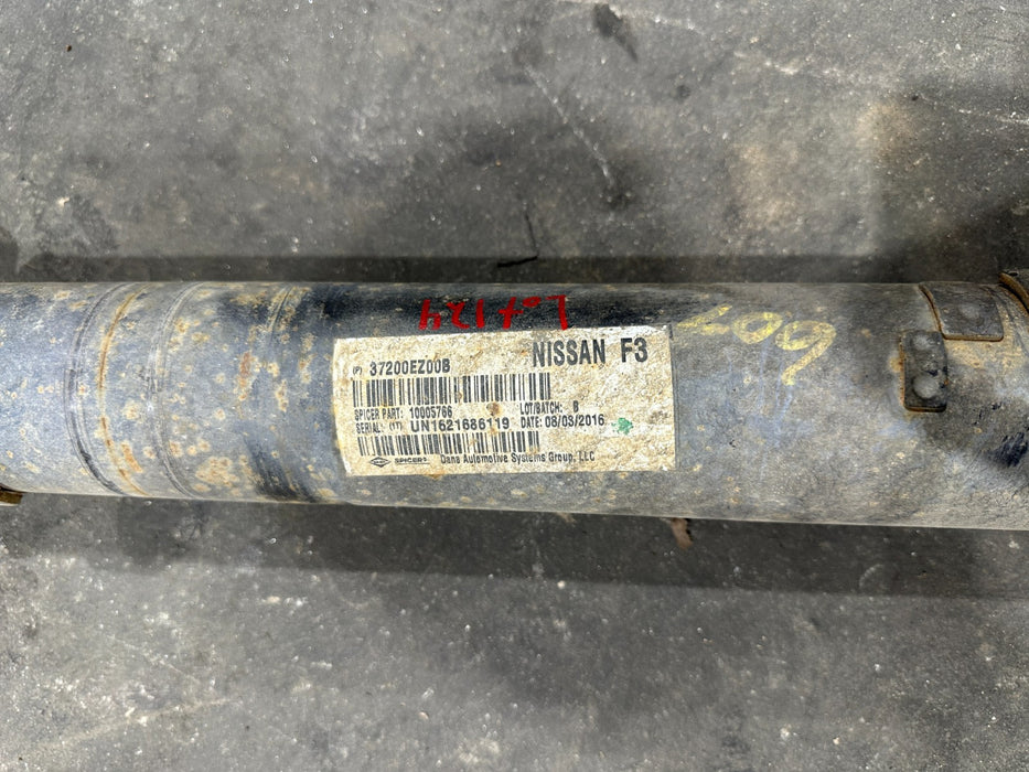 2017 NISSAN TITAN XD PRO 4X FRONT DRIVE SHAFT OEM 37200 EZ00B