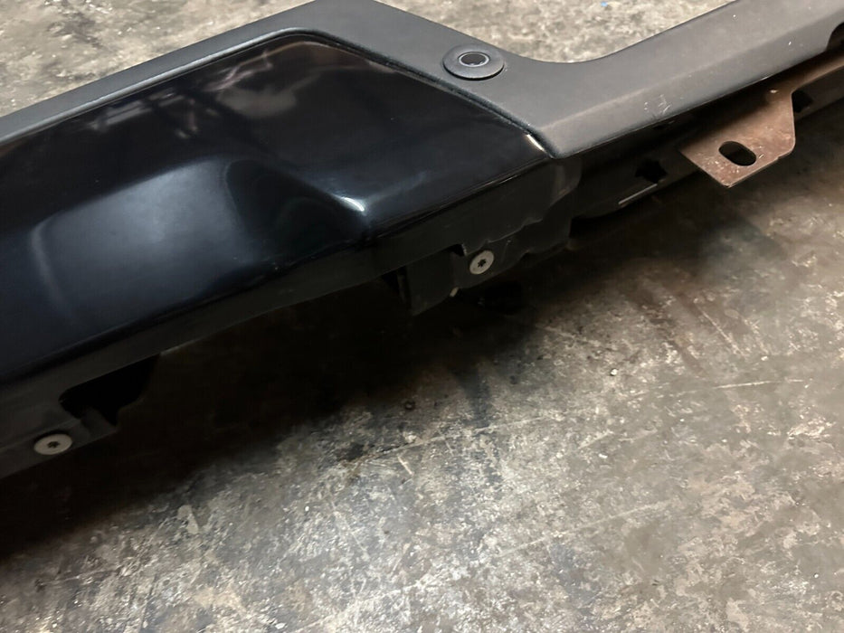 2017 FORD F250 AGATE BLACK REAR BUMPER W/ SENSOR HARNESS OEM ~COSMETIC FLAW~