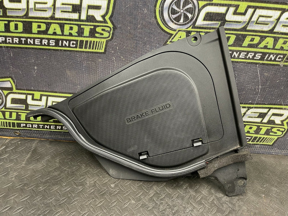 2017 NISSAN 370Z NISMO BRAKE FLUID COVER W/ TRIM OEM 2009-2020