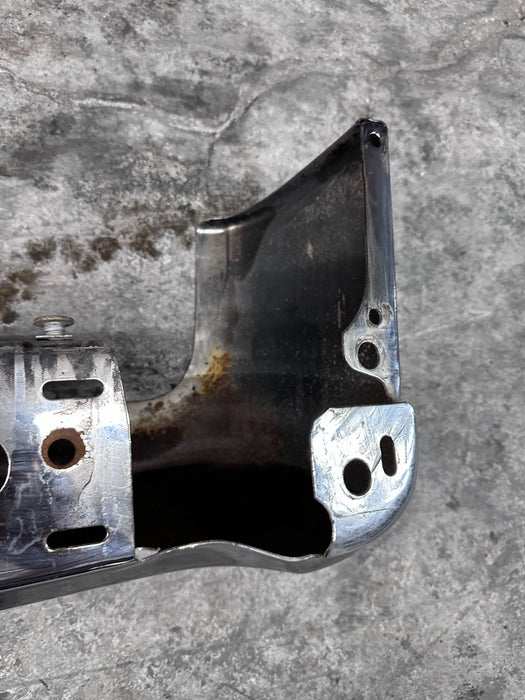 2017-2019 FORD F250 F350 REAR RIGHT CHROME BUMPER CORNER OEM *FLAWS/DENT #9*