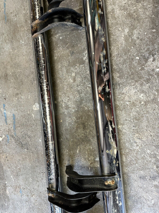 2016 2017 2018 NISSAN TITAN XD PRO-4X CREW CAB LEFT RIGHT STEPS RUNNING BOARDS