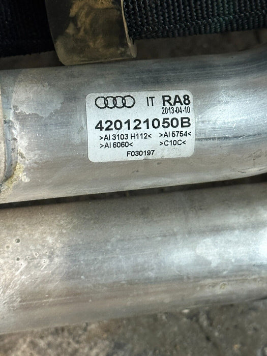 2014 AUDI R8 OEM UNDERBODY CENTER COOLANT PIPE LINE HOSE TUBE 420121050B