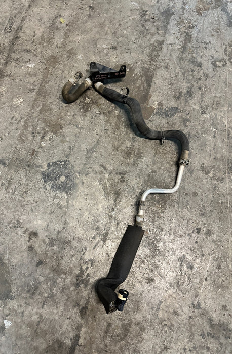 2023-2024 FORD F350 PASSENGER RIGHT TRANSMISSION COOLER LINE OEM