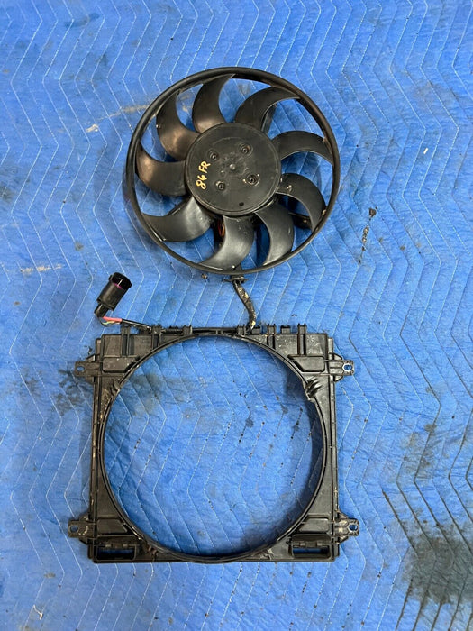 2017 AUDI R8 V10 FRONT RIGHT RADIATOR COOLER FAN 4S0121203C ~DAMAGE~