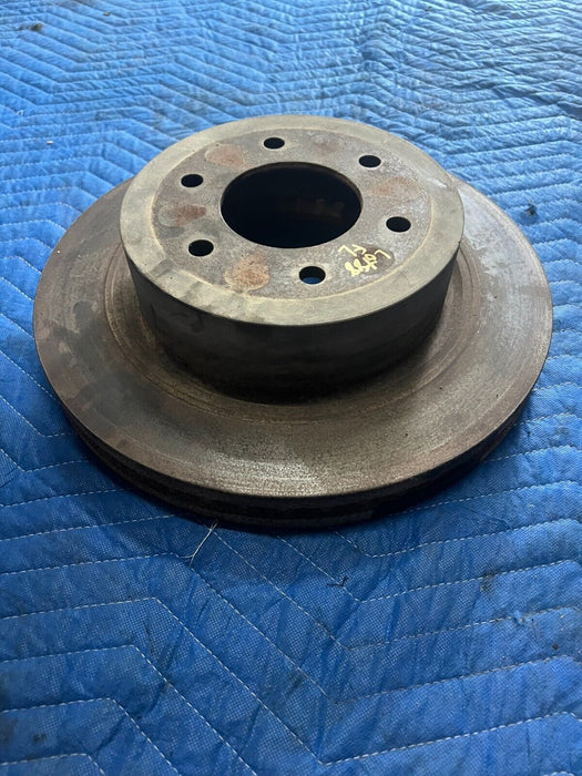 2018 NISSAN TITAN XD FRONT LEFT DRIVER BRAKE ROTOR OEM