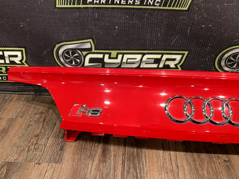 2017 2018 AUDI R8 PLUS FACTORY REAR TRUNK PANEL LID COVER ASSEMBLY OEM *READ*