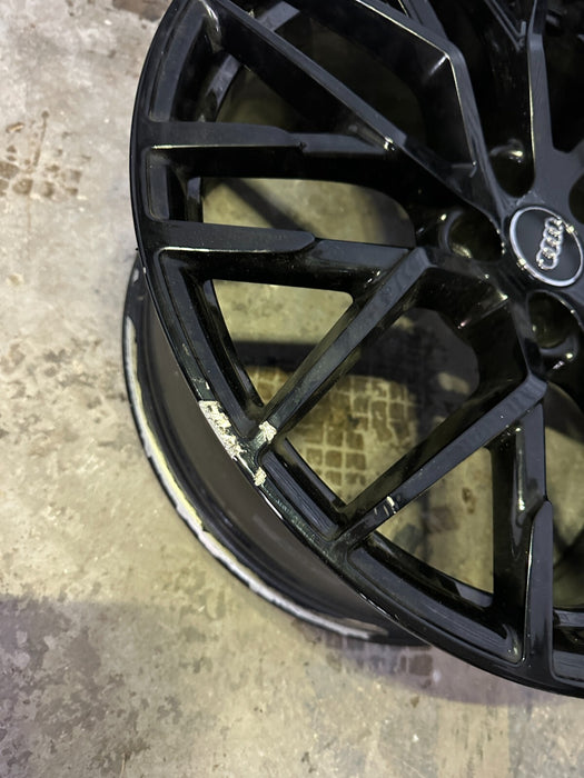 2017 2018 AUDI R8 20X8.5 5X112 FRONT WHEEL RIM GENUINE OEM 4S0601025AC *RASH*