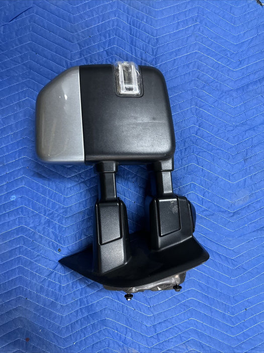 2017-2022 FORD F250 F350 F450 DRIVER LEFT LH DOOR TOW MIRROR W/ CAMERA OEM (JS)