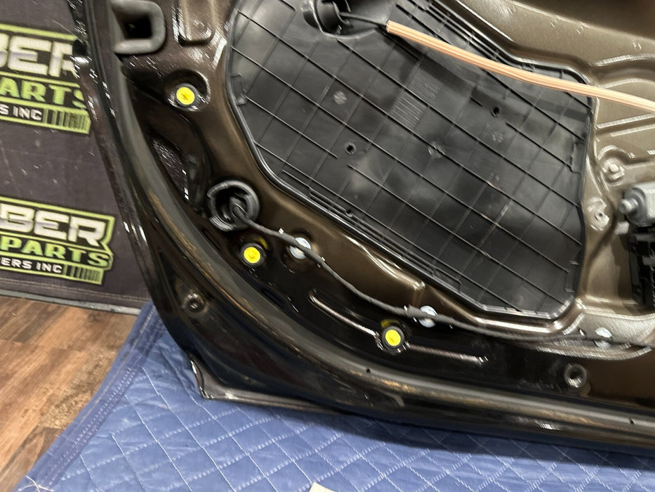 2014 AUDI R8 COUPE OEM LEFT DRIVER DOOR SHELL BLACK PANTHER CRYSTAL ~READ~