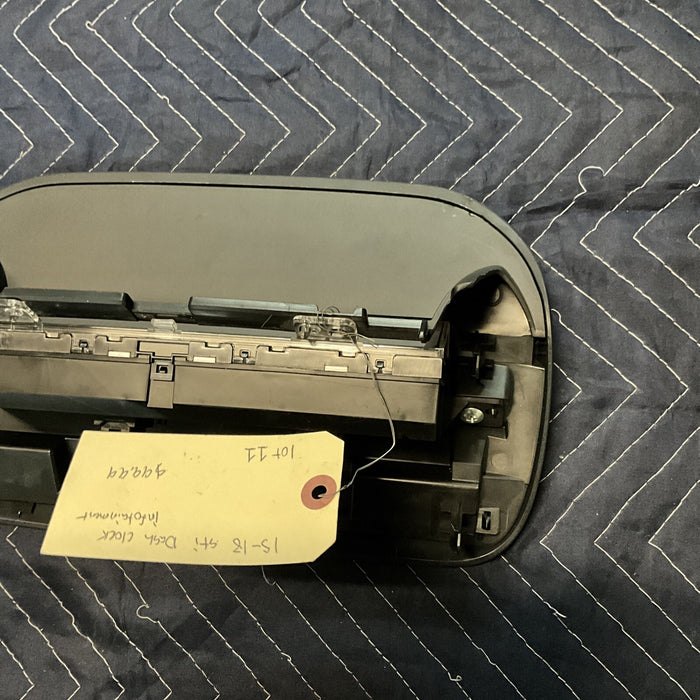 2016 Subaru WRX STI Center Dash Clock Display Screen OEM