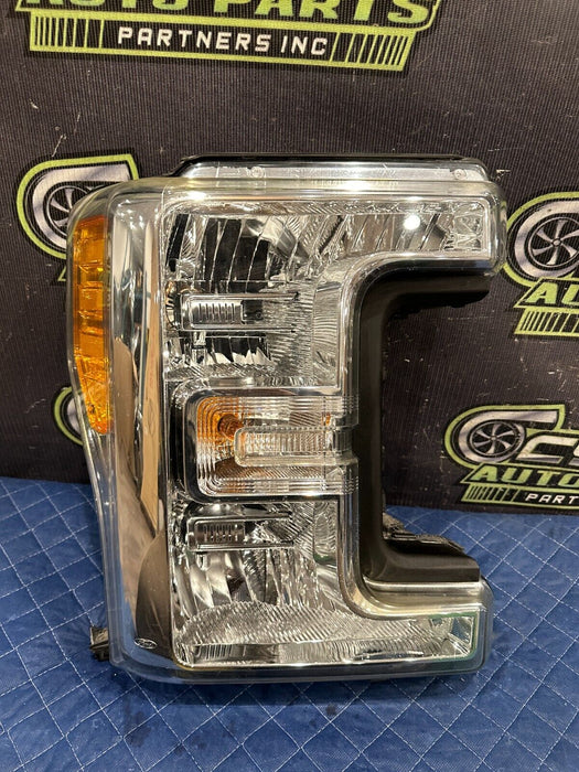 2017-2019 FORD F250 F350 F450 PASSENGER RIGHT HALOGEN HEADLIGHT OEM ~READ~