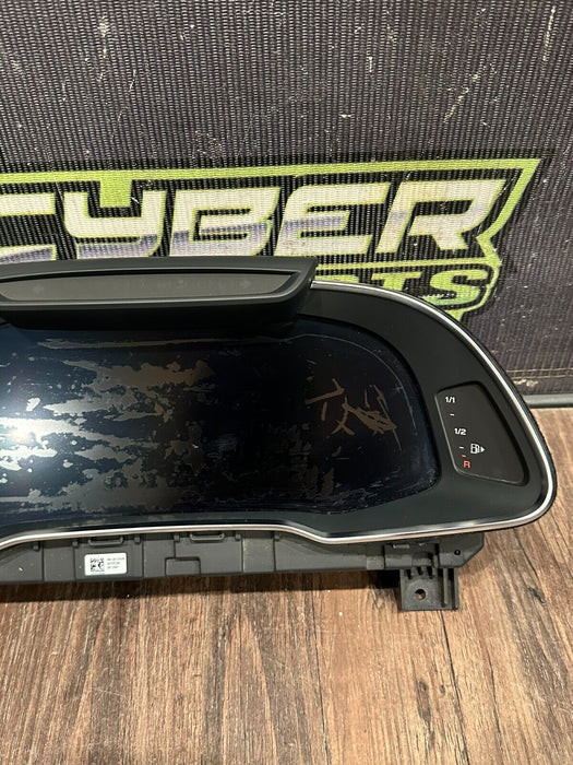 2021 AUDI R8 INSTRUMENT GAUGE CLUSTER SPEEDOMETER OEM *WATER DAMAGE* 14K MILES