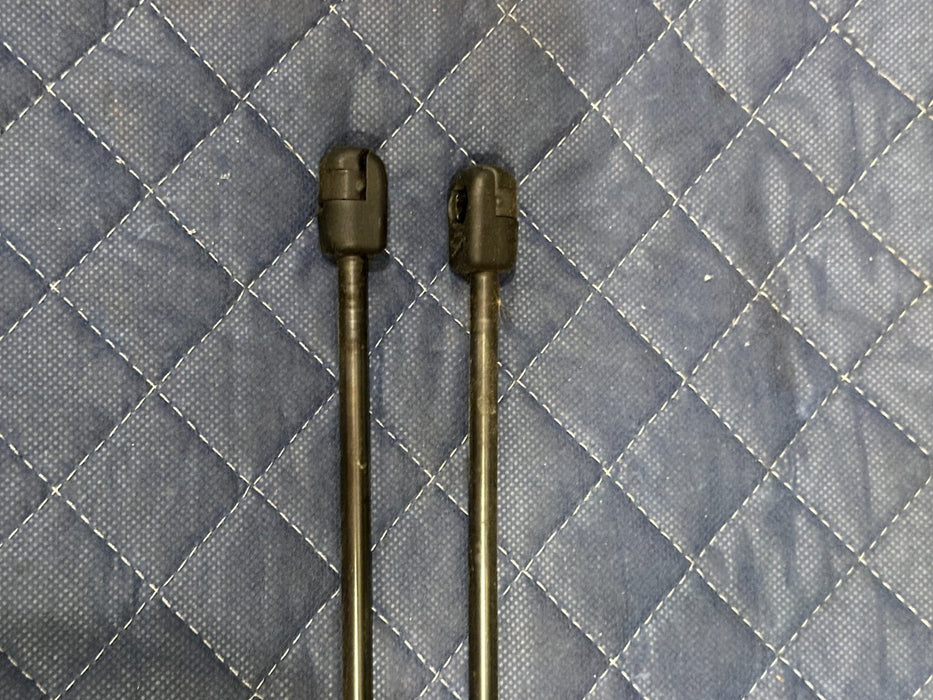 2015 JAGUAR F TYPE R FRONT RIGHT LEFT HOOD STRUTS EX53-16C826-AB