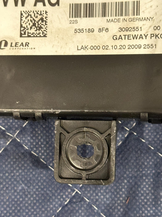 2021 AUDI R8 DIAGNOSTIC BUS GATEWAY CONTROL MODULE 4S0 907 468 C