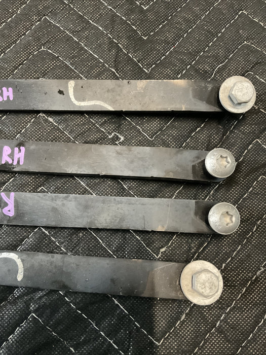 2018-2021 MERCEDES E63S AMG FRONT LH RH RADIATOR SUPPORT PANEL BRACE SET (4) OEM