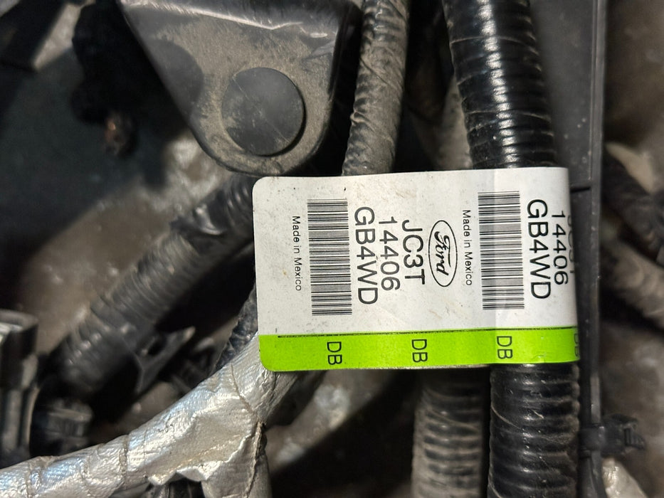 2018 FORD F350 6.7L DIESEL DPF RIGHT FRAME HARNESS OEM JC3T 14406 DB ~READ~