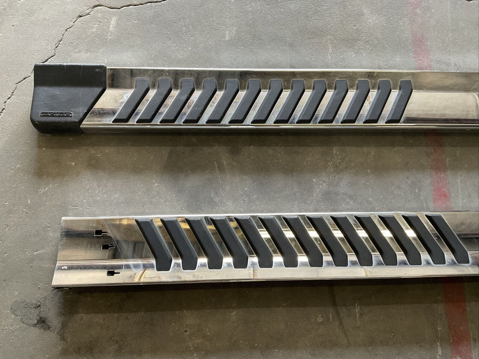 2017 FORD F250 F350 F450 RIGHT LEFT SIDE RUNNING BOARD STEP BOARD PAIR OEM