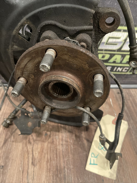 2014 TOYOTA PRIUS V FRONT RIGHT PASSENGER KNUCKLE SUSPENSION SPINDLE HUB OEM