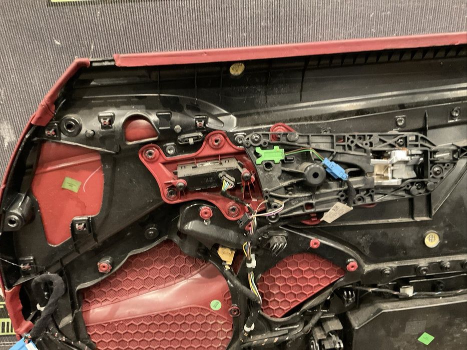 2017 PORCHE 781 FRONT LEFT DRIVER DOOR PANEL OEM~MINOR SCRATCHES/WEARS/TEARS~