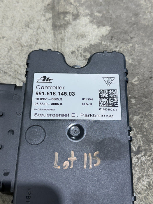 2014 PORSCHE 911 TURBO S 991 PARKING BRAKE CONTROL MODULE OEM 99161814503