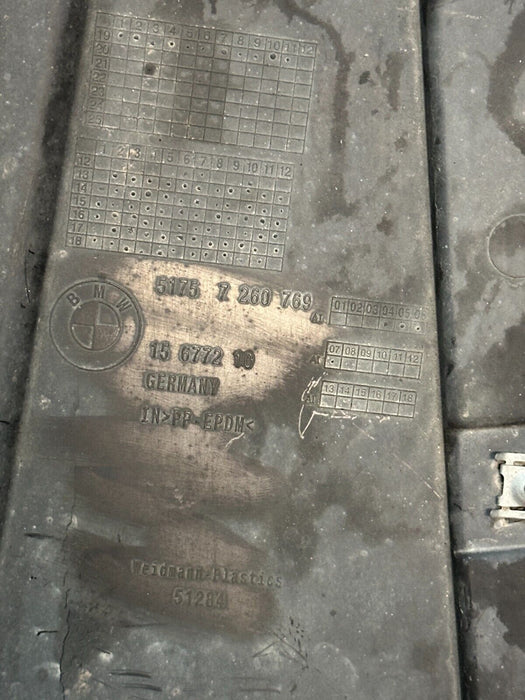 2020 BMW M4 F82 REAR LEFT UNDER BODY SHIELD PANEL OEM 51 75 7 260 769