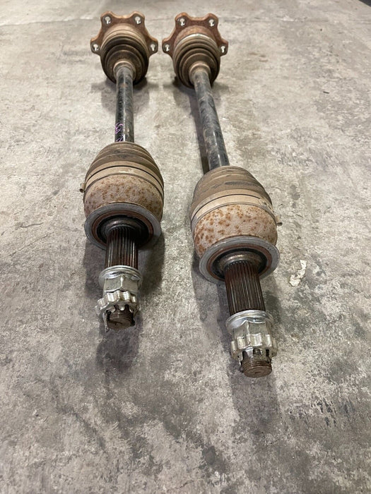 2013 INFINITI G37 SPORT REAR AXLE SHAFTS LEFT RIGHT 34K MILES OEM 09-2015 Q60