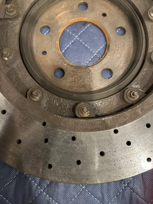2021 AUDI R8 LEFT DRIVER CARBON CERAMIC BRAKE ROTOR OEM 4S0 615 602 A ~READ!!~