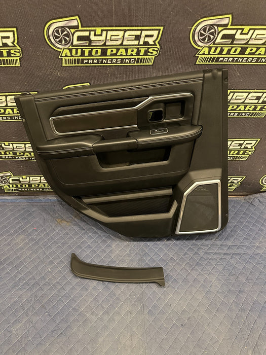 2024 DODGE RAM 3500 LARAMIE REAR DRIVER LEFT DOOR PANEL OEM