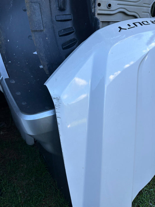 2017-2022 FORD F250 F350 F450 HOOD PANEL METALLIC WHITE (UG) DAMAGE* PICKUP ONLY