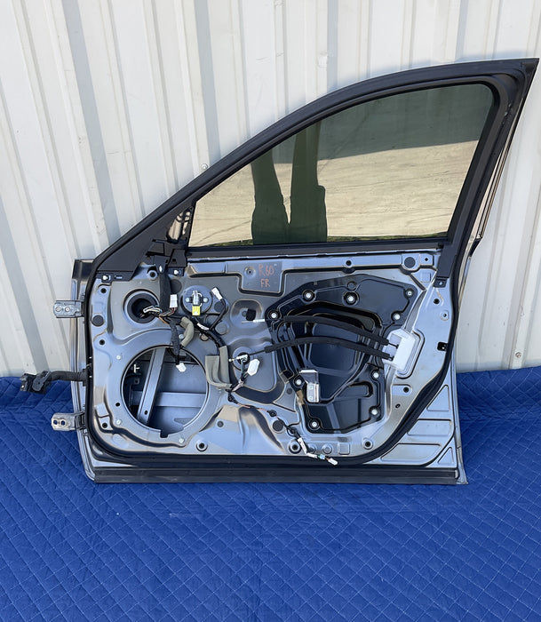 2014-2017 INFINITI Q50 RED SPORT FRONT PASSENGER RIGHT DOOR GREY METALLIC~DENT~