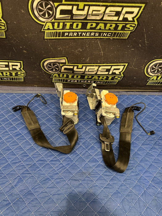 2018 AUDI R8 FRONT LEFT RIGHT SEATBELT SEAT BELT PAIR OEM